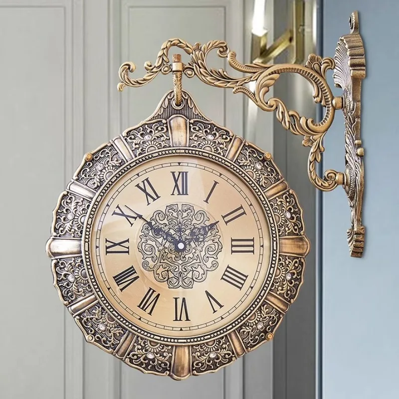 Luxury Lifestyle Aesthetic - İskandinav Retro Oturma Odası Duvar Saati