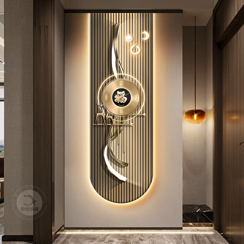 Luxury Lifestyle Aesthetic - Estetik Sevimli Duvar Saati Lüks Dijital