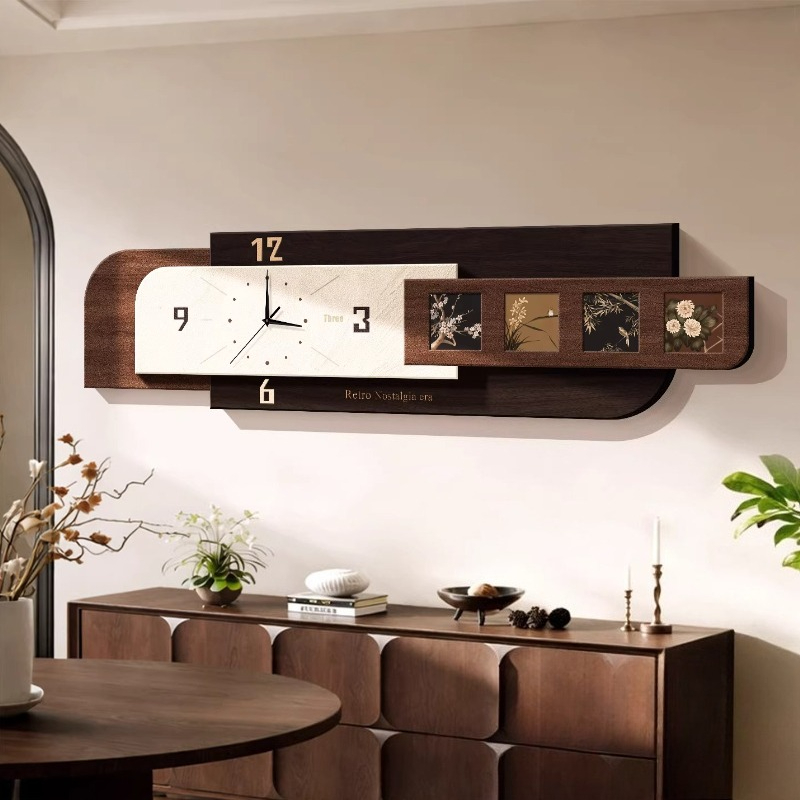Luxury Lifestyle Aesthetic - Minimalist Tasarım Duvar Saatleri Oturma Odası