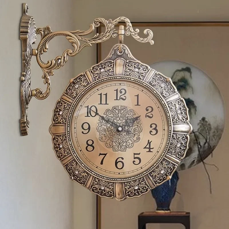 Luxury Lifestyle Aesthetic - İskandinav Retro Oturma Odası Duvar Saati