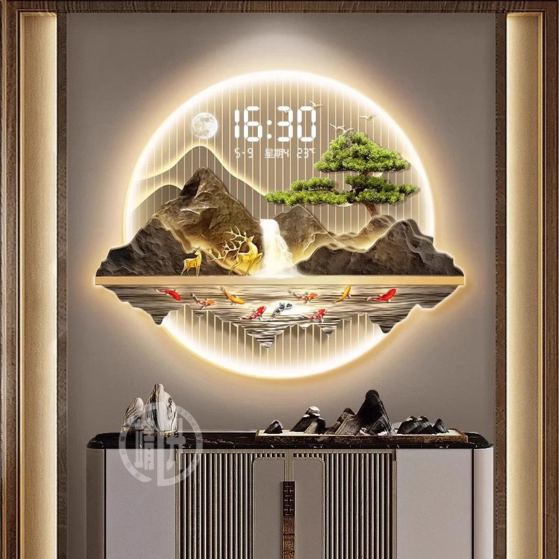 Çin Tarzı Tasarım Duvar Saatle - Luxury Lifestyle Aesthetic incelemesi ve fiyatı