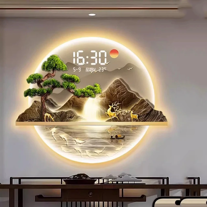 Çin Tarzı Tasarım Duvar Saatle - Luxury Lifestyle Aesthetic incelemesi ve fiyatı