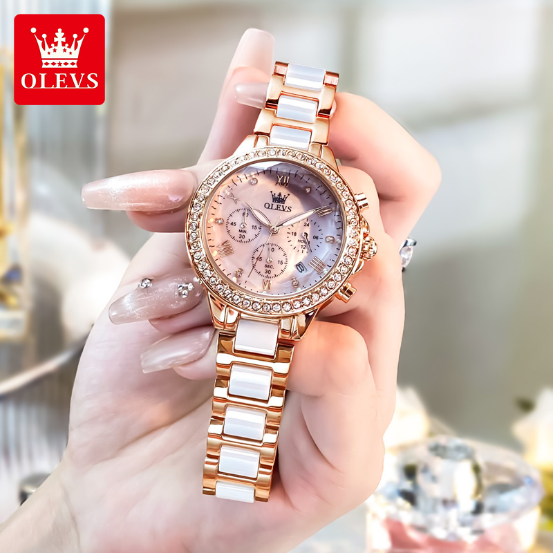 OLEVS 9999 Kadın Izle Marka Or - Luxury Lifestyle Women incelemesi ve fiyatı