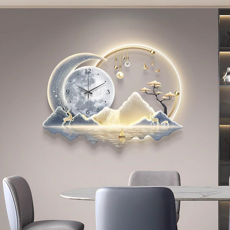 Sanat Duvar Led Saat Duvar Lük - Luxury Lifestyle Aesthetic incelemesi ve fiyatı